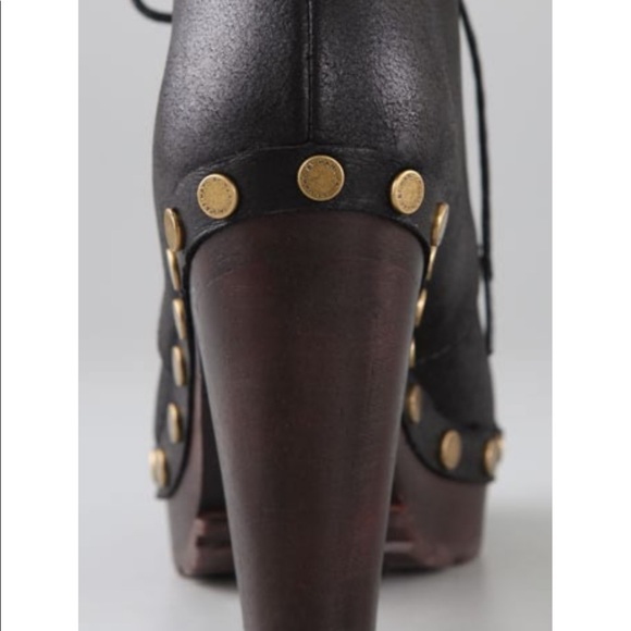 Marc by Marc Jacobs- Rivet Platform Bootie Prune - Picture 11 of 11